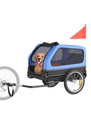 VEVOR  Dog Bike Trailer,Supports up to 88 lbs,Pet Cart Bicycle Carrier for Small