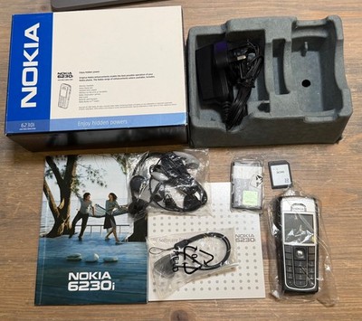 NOKIA 6230i makellos CIB MIB sieht kaum benutzt aus *Verkaufe meine Handysammlung*