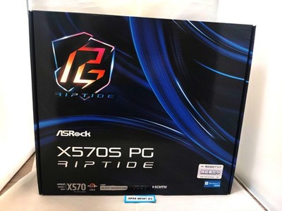 ASRock X570S PG RIPTIDE AM4 AMD X570 SATA 6Gb/s ATX AMD DDR4 Motherboard Japan