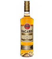 Bacardi Carta Oro Superior Gold Rum / 37,5% Vol. / 0,7 Liter-Flasche