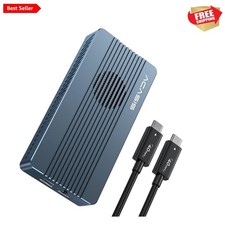 40Gbps M.2 NVMe SSD Enclosure, with Cooling Fan, M.2 Enclosure Compatible wit...