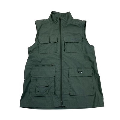 MOUNTAIN STORAGE ärmellose Jacke S Herren khaki grün Weste Gillet Bodywarmer