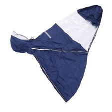 Reflective Rain Poncho Nylon Windproof Rainproof Lightweight Rain Cape With