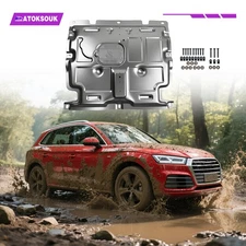 Metal Skid Plate For Audi Q5 2018-2023 Engine Splash Shield Heavy Duty