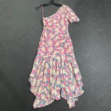 ASTR THE LABEL Santorini Floral Dress Women's Size XS Pink/Black
