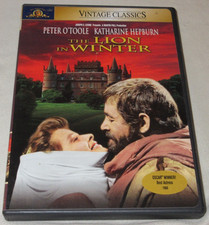 The Lion In Winter (1968) DVD Katharine Hepburn Peter O'Toole Anthony Hopkins