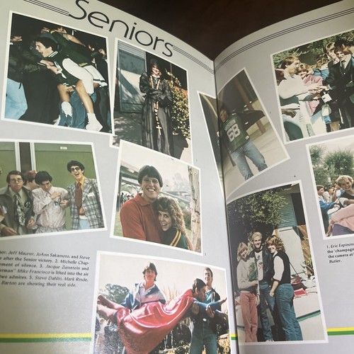 ORIGINAL 1985 MISSION SAN JOSE HIGH SCHOOL YEARBOOK Preowned SignedFREMONT CALIF - Picture 11 of 17