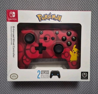 Nintendo Switch Pokemon Pikachu Enhanced Wired Controller (Pokemon)
