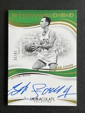 Bob Cousy 2023-24 Panini Immaculate Collection Heralded Signatures Auto 18/35