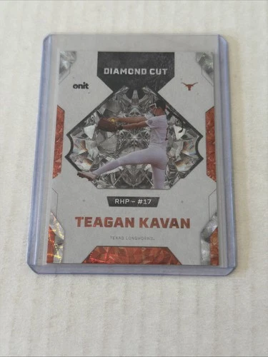 2026 ONIT Texas Longhorns Softball DIAMOND CUT card TEAGAN KAVAN