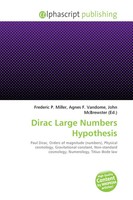 Frederic P. Miller (U. A.) | Dirac Large Numbers Hypothesis | Taschenbuch (2026)