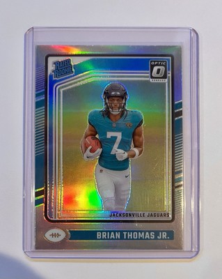2024 Panini Donruss Optic Brian Thomas Jr. Rated Rookie Holo Prizm #214 JAX WR1