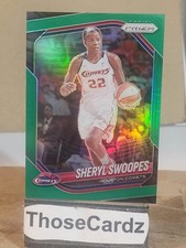 2025 Panini Prizm WNBA Green Prizm #21 Sheryl Swoops