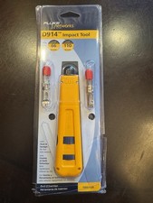 Fluke Networks D914 Impact Tool W/ 66  110 Eversharp Blades 10051120 NEW