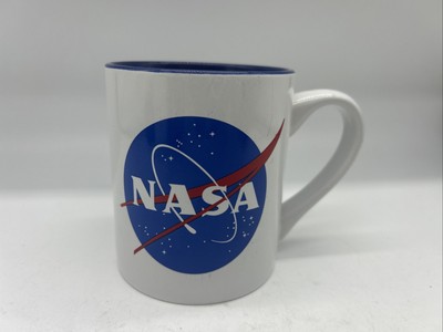 NASA Coffee Cup / Mug 14 Oz Blue Interior