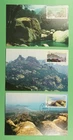 DR WHO CHINA PRC 3 FDC MAXIMUM CARD LANDSCAPE R65713
