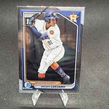 2024 Bowman Chrome - Prospects Waner Luciano #BCP-208 (RC) - Pittsburgh Pirates