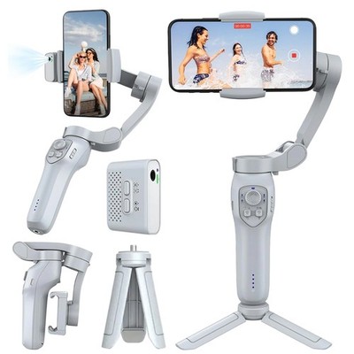 Smartphone Stabilisator Gimbal 3-Achsen für iPhone Android Handy Professionell