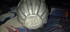 JELL-O Vintage Silver Metal Ribbed Round Jello Mold Marked "JELL-O" — photo 2