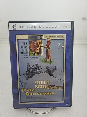 Ride Lonesome (DVD, 1959) Choice Collection Randolph Scott Free Fast Shipping 