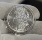 1885 US Morgan Silver Dollar $1 Unc