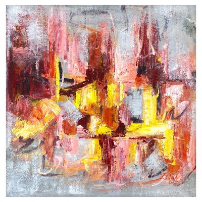 Mani Original Acrylic Painting on Canvas Hand Signed Art
