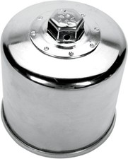 K&N Oil Filter Chrome #KN-138C for Suzuki/Arctic Cat/Kymco