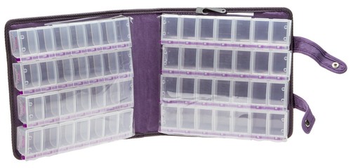 Bead Organizer, Locking Compartments, Clear Plastic Storage Containers for Bu... - Bild 1 von 4