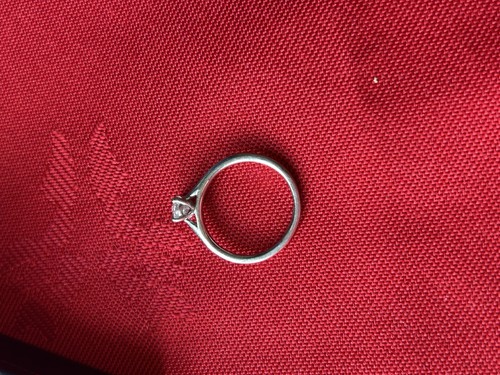 Platinum Diamond Engagement Ring - Picture 5 of 7
