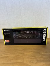 CORSAIR K70 RGB PRO Mechanical Gaming Keyboard - CHERRY MX Red, PBT Keycaps, UK