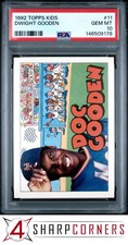 1992 TOPPS KIDS #11 DWIGHT DOC GOODEN METS PSA 10