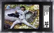 2025 Bowman Chrome Hagen Smith Crystallized Gold Refractor /50 BCW-5 SGC 10 GM  