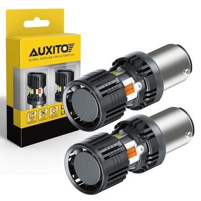 AUXITO 1157 Amber White Switchback LED Turn Signal Light Bulb Anti Hyper Flash N