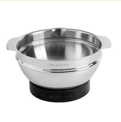 100% Genuine! SCANPAN Impact 20 cm 2.25 L S/S Mixing Bowl with Silicone Stand!