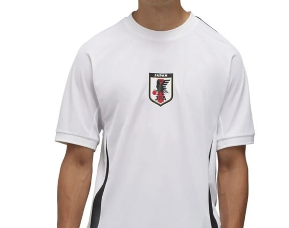 ワイスリー 日本代表 JFA プレマッチジャージー ホワイト 2XL エンブレム adidas Y-3 Japan Soccer Team Pre Match Jersey White AEROREADY T