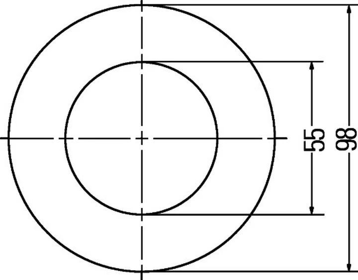 HELLA Position Light - LED - 24V 2PF008405-057 - Image 2 of 4
