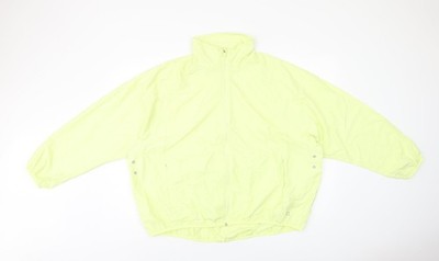 Marks and Spencer gelbe Damenjacke Größe 16 Reißverschluss