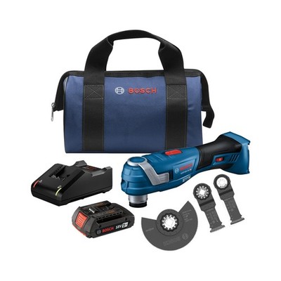 Oscillating Multi Tool 18V Brushless StarLock Plus Kit Bosch GOP18V-34B12 Power