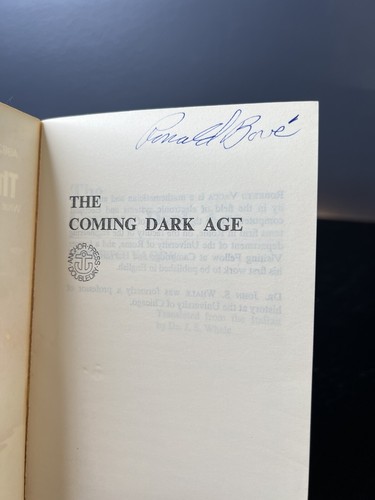 Vacca 1974 THE COMING DARK AGE Doubleday Paperback Used Acceptable - Foto 9 di 14