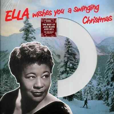 ELLA FITZGERALD Ella Wishes You A Swinging Christmas SEALED 180 g White Vinyl LP