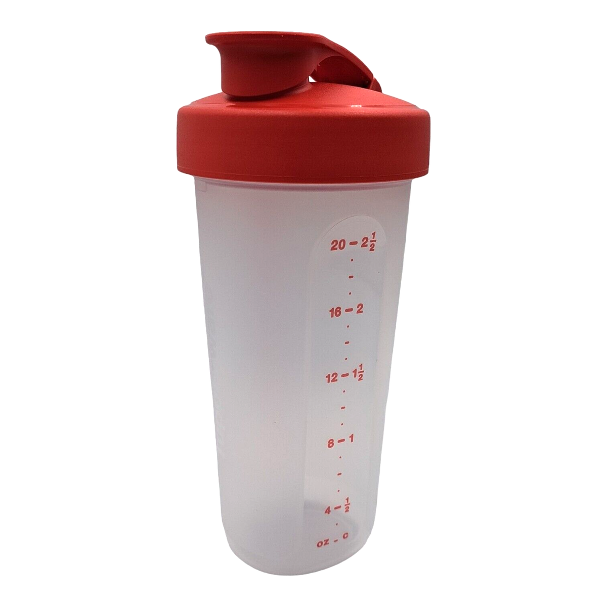 Tupperware Quick Shake 20 oz Drink or Gravy Shaker Flip Top Lid