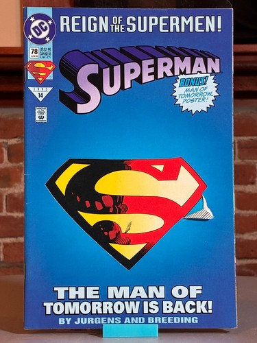 Superman #78 DC Comics 1993 | GRATIS CoMBiNeD SHiPPiNG