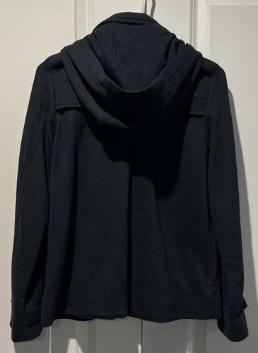 GapKids Navy Blue Knit Hooded Peacoat Girls Sz XXL(14 - 16) EUC! - Picture 3 of 10