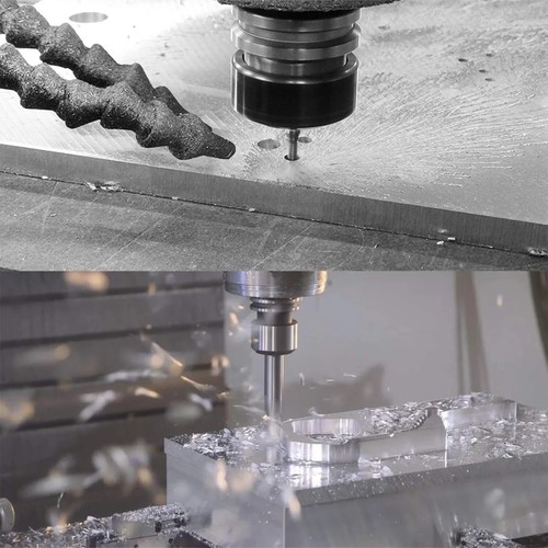 SpeTool A02002 CNC SC Spiral Aluminum Cutting 1/4" Dia (5 Pieces) - Picture 7 of 7