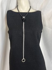 JEFF LIEB long necklace signed modernist