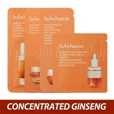 Sulwhasoo Concentrated Ginseng Serum / Eye Cream / Cream / Ampoule