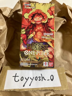 ONE PIECE Card Game Premium Booster THE BEST PRB-01 1BO packs