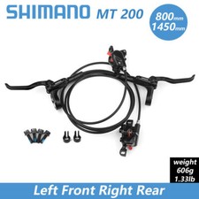 SHIMANO MT200 Mountain Bike Hydraulic Disc Brake Set Front Rear 800/1450MM