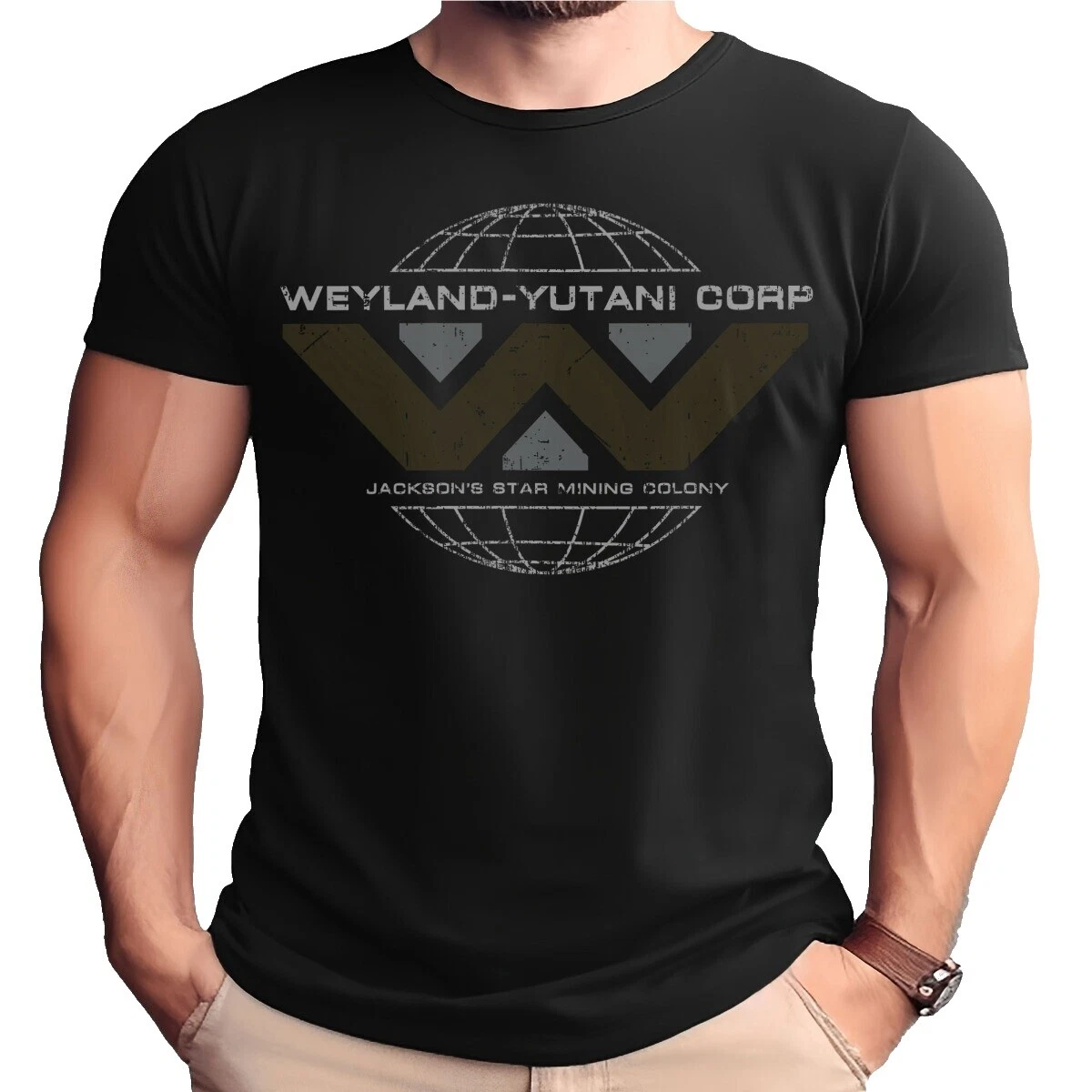 Мужские футболки с геометрическим рисунком хлопок