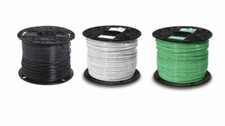 500' each black ,white ,green 12awg stranded copper wire 600V THHN